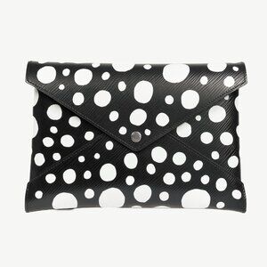 Louis Vuitton x Yayoi Kusama Kirigami Black Epi Dotted Pochette